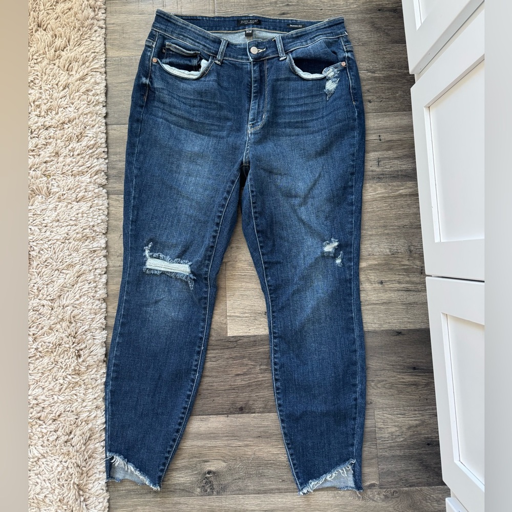 WOMENS JUDY BLUE JEANS SIZE 14W